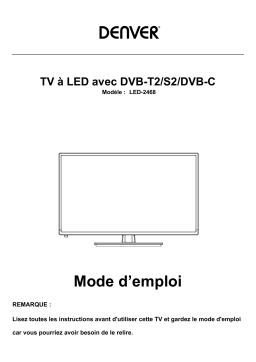 Denver LED-2268 21.5” FULL HD LED TV Manuel utilisateur