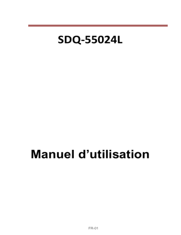 Denver SDQ-55024LGREY 5.5” Quad Core smartphone Manuel utilisateur | Fixfr