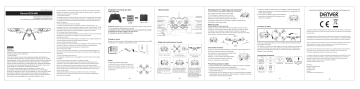 Denver DCH-460 2.4GHz drone Manuel utilisateur | Fixfr