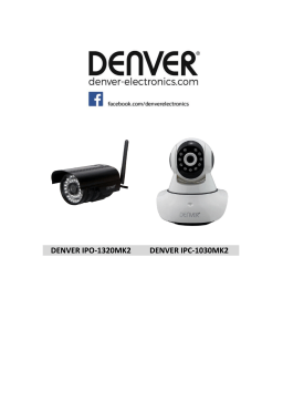 Denver IPO-1320MK2 Digital outdoor IP camera Manuel utilisateur