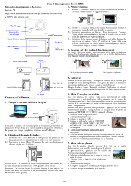 Denver ACG-8050WMK2 Full HD action cam Manuel utilisateur