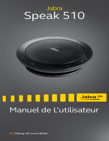 Jabra Speak 510 Manuel utilisateur | Fixfr