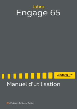 Jabra Engage 65 Convertible Manuel utilisateur