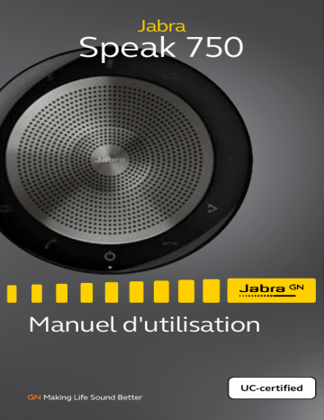 Jabra Speak 750 Manuel utilisateur | Fixfr