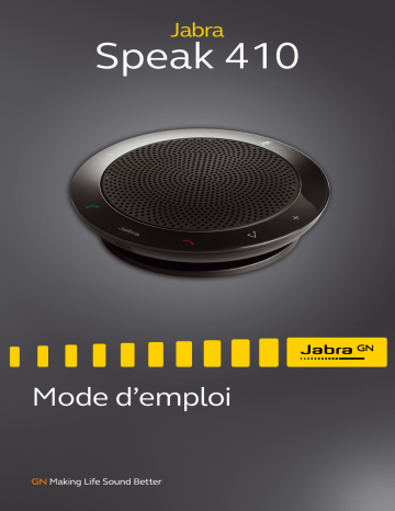 Jabra Speak 410 Manuel utilisateur | Fixfr