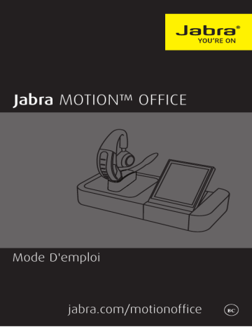 Jabra Motion Office Manuel utilisateur | Fixfr