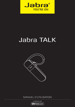 Jabra Talk Manuel utilisateur