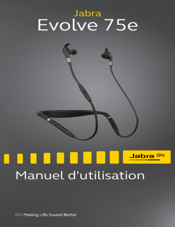 Jabra Evolve 75e Manuel utilisateur | Fixfr