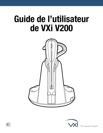 Jabra VXi V200 Headset System Manuel utilisateur | Fixfr
