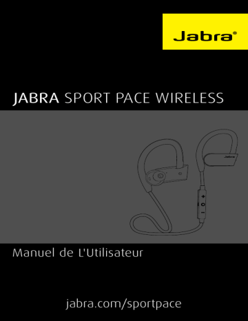 Sport Pace Wireless Blue | Sport Pace Wireless Red | Jabra Sport Pace Wireless Yellow Manuel utilisateur | Fixfr