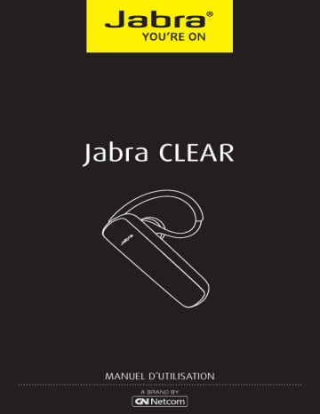 Jabra Clear Manuel utilisateur | Fixfr