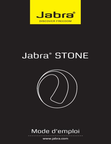 Jabra Stone Manuel utilisateur | Fixfr