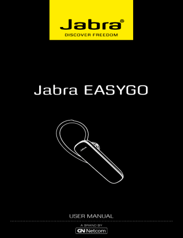 Jabra EasyGo Manuel utilisateur | Fixfr