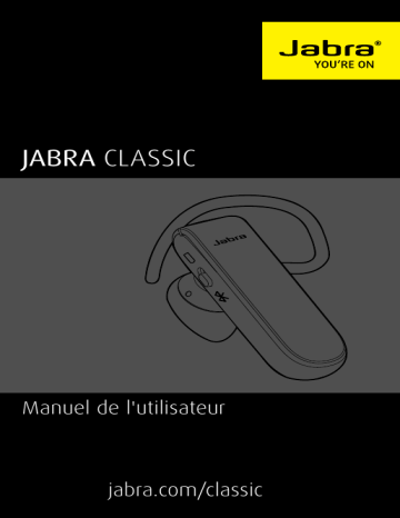 Jabra Classic Red Manuel utilisateur | Fixfr