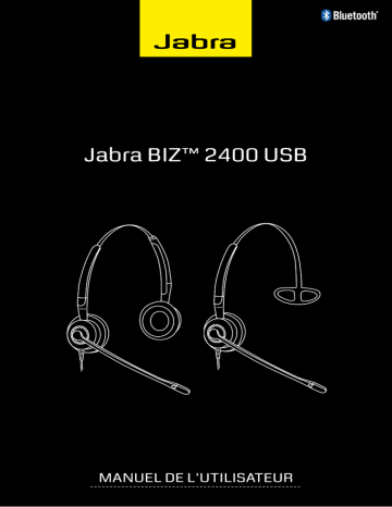 Biz 2400 Mono, 3-in-1, Noise Canceling, STD | Biz 2400, 3-in-1, WB Balance | Biz 2400 Mono Headband, Ultra Noise Canceling, LS | Biz 2400 Mono Headband, Omni, STD | Biz 2400 Duo, IP, Noise Canceling | Jabra BIZ 2400 Duo USB Manuel utilisateur | Fixfr