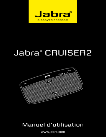 Jabra CRUISER2 Manuel utilisateur | Fixfr