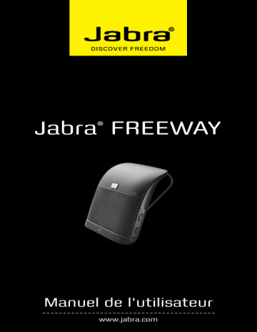 Jabra FreeWay Manuel utilisateur | Fixfr