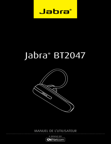 Jabra BT2047 Manuel utilisateur | Fixfr