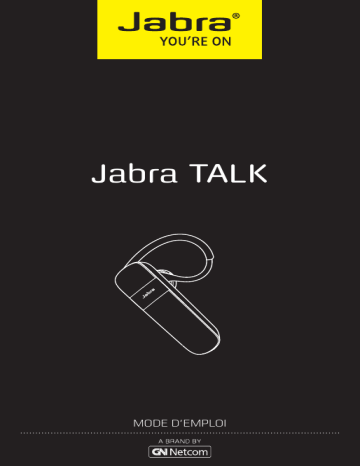 Jabra Talk Manuel utilisateur | Fixfr