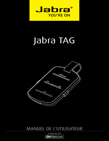 Jabra TAG Manuel utilisateur | Fixfr