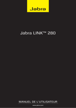 Jabra Link 280 USB Adapter Manuel utilisateur