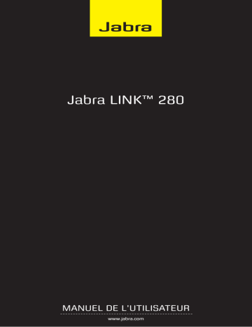 Jabra Link 280 USB Adapter Manuel utilisateur | Fixfr