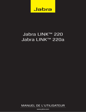 Link 220 USB Adapter | Jabra Link 220 Manuel utilisateur | Fixfr