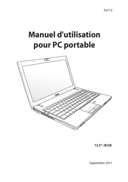 Asus B23E Manuel utilisateur