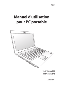 Asus B53S Manuel utilisateur