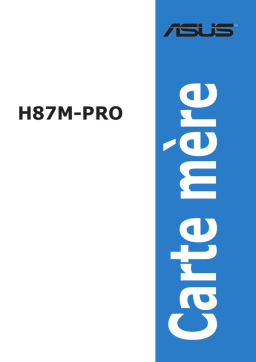 Asus H87M-PRO F7919 Manuel utilisateur