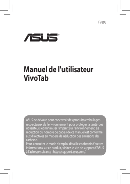 Asus F7895 Manuel utilisateur