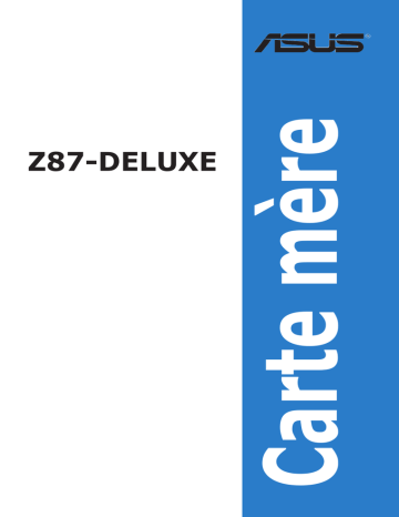 Asus Z87-DELUXE F7829 Manuel utilisateur | Fixfr