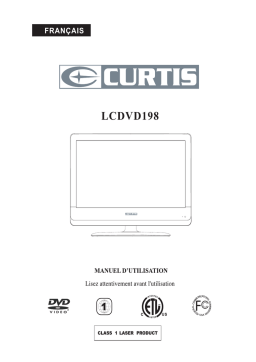 Curtis LCDVD198 Manuel utilisateur