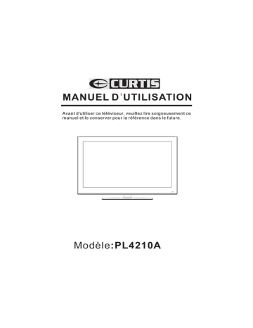 Curtis PL4210A Manuel utilisateur | Fixfr