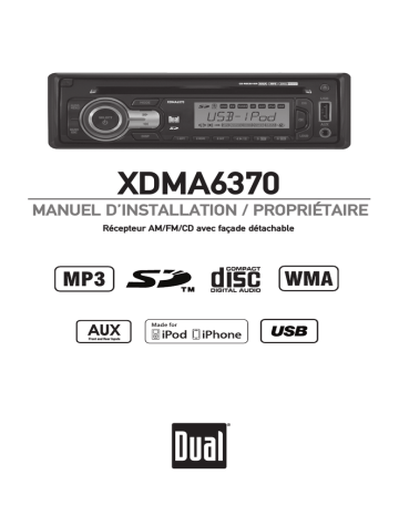Dual SD XDMA6370 Manuel utilisateur | Fixfr