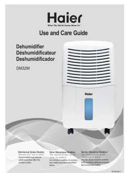 Haier Dehumidifier DM32M-L Manuel utilisateur