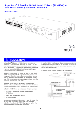 HP Baseline Hub Series Manuel utilisateur