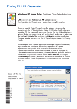 HP 410 Manuel utilisateur