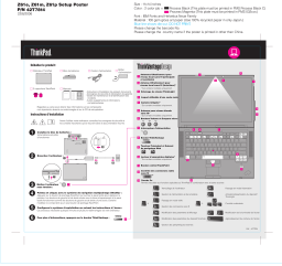 IBM THINKPAD Z61E Manuel utilisateur