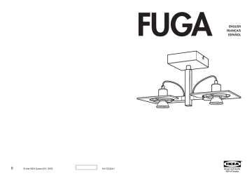 IKEA FUGA AA-122454-1 Manuel utilisateur | Fixfr