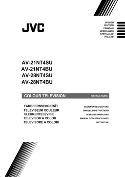 JVC AV-21NT4SU Manuel utilisateur