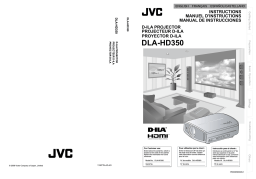 JVC D-ILA DLA-HD350 Manuel utilisateur