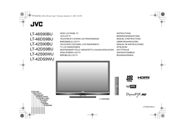 JVC DynaPix LT-42S90BU Manuel utilisateur | Fixfr