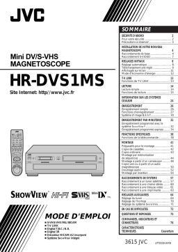JVC HR-DVS1MS Manuel utilisateur