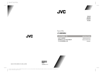 JVC LT-20E50SU Manuel utilisateur | Fixfr