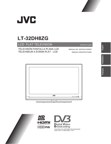 JVC LT-32DH8ZG Manuel utilisateur | Fixfr