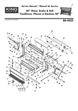 King Canada BB-4022 Manuel utilisateur