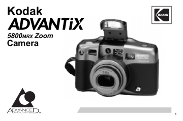 Kodak ADVANTIX 5800 MRX Manuel utilisateur | Fixfr