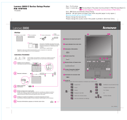 Lenovo 41W7910 Manuel utilisateur