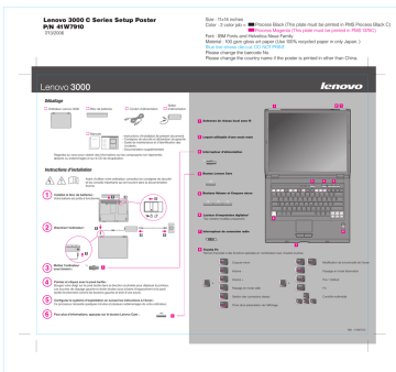 Lenovo 41W7910 Manuel utilisateur | Fixfr